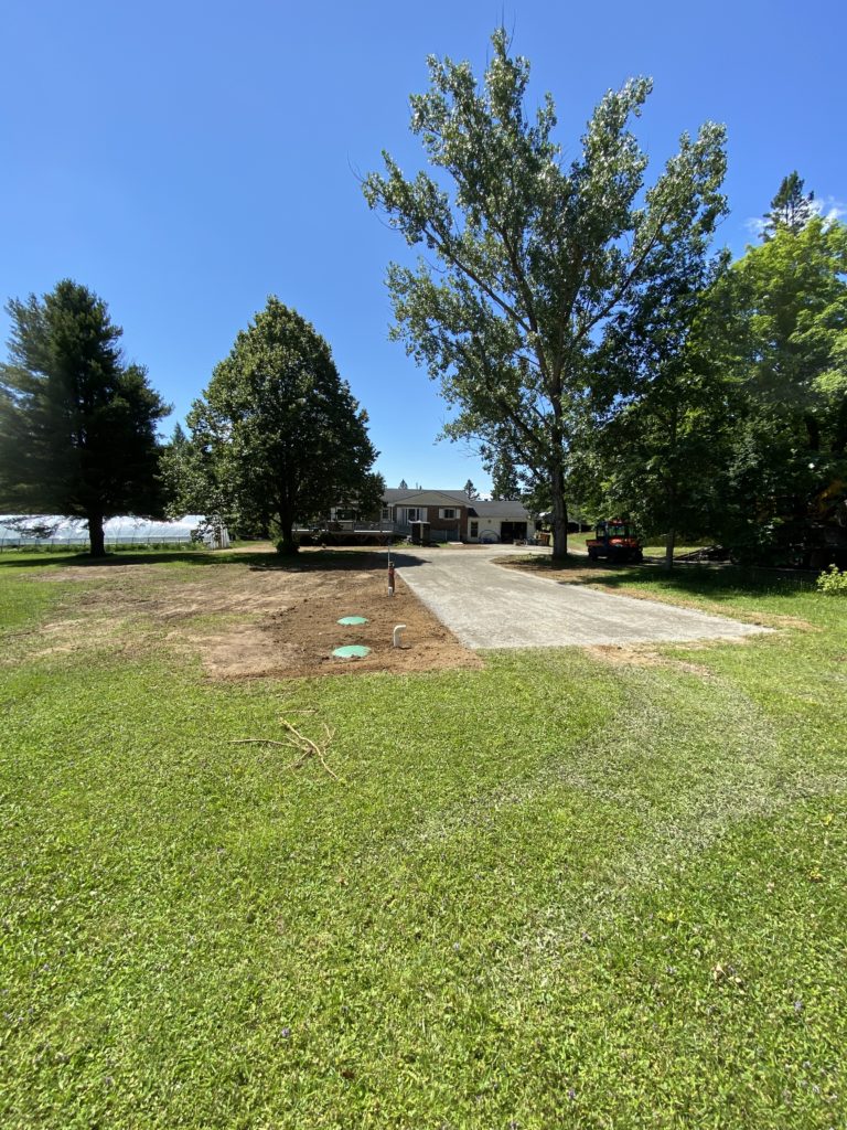 Pioneer Septic Solutions septic system installation Project in Southern Ontario