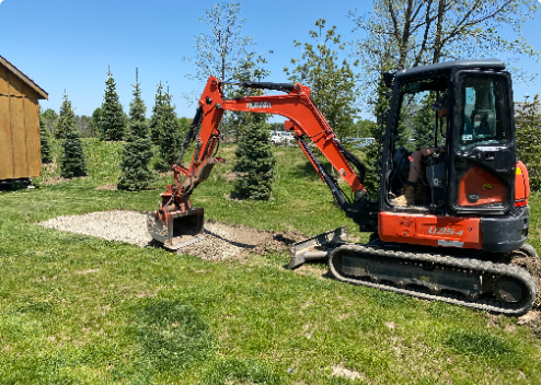 Pioneer Septic Solutions septic system installation Project in Southern Ontario