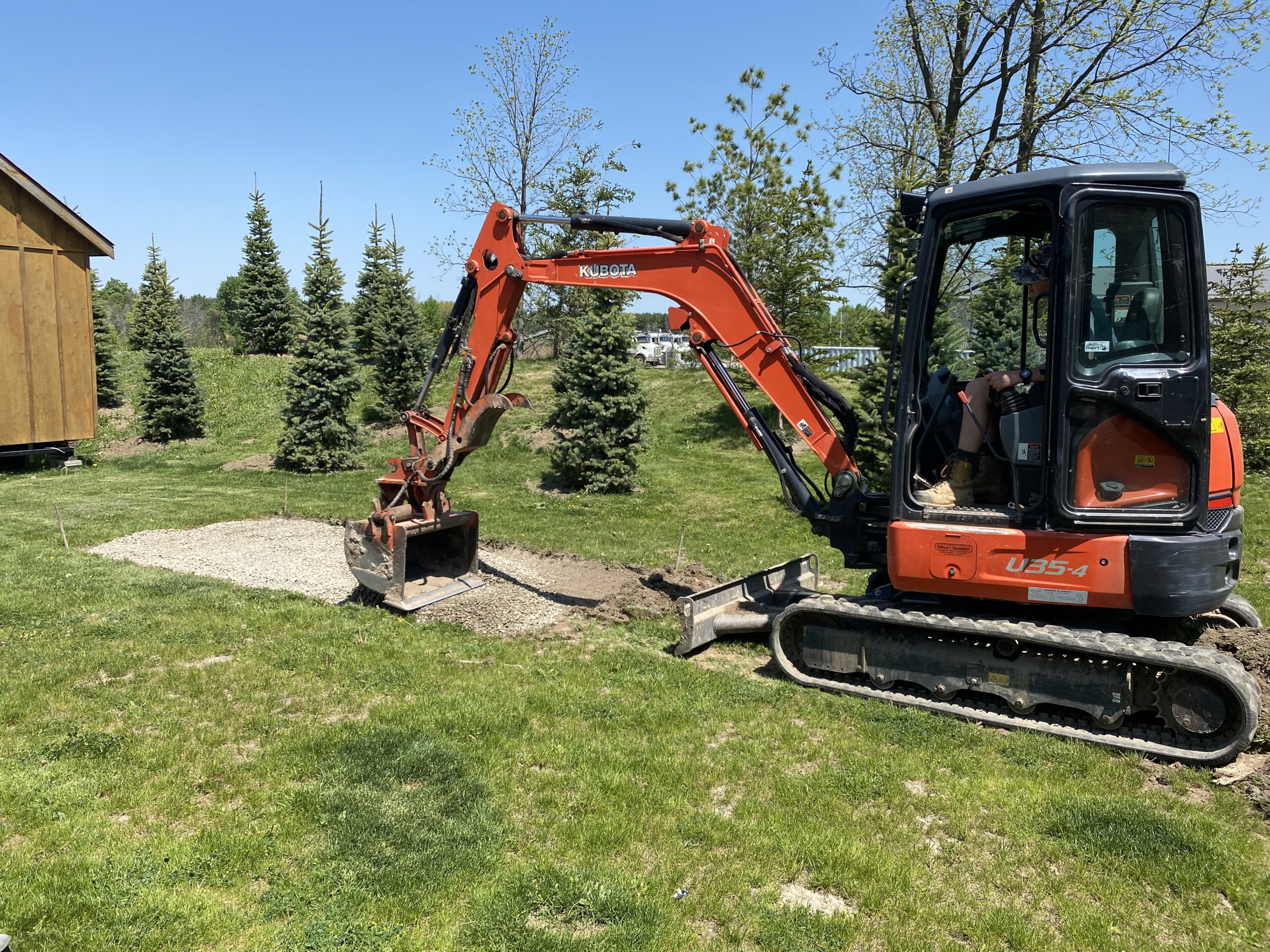 Pioneer Septic Solutions septic system installation Project in Southern Ontario